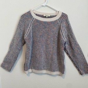 COCOGIO Wool Blend Pullover Textured Made in Italy Sweater L